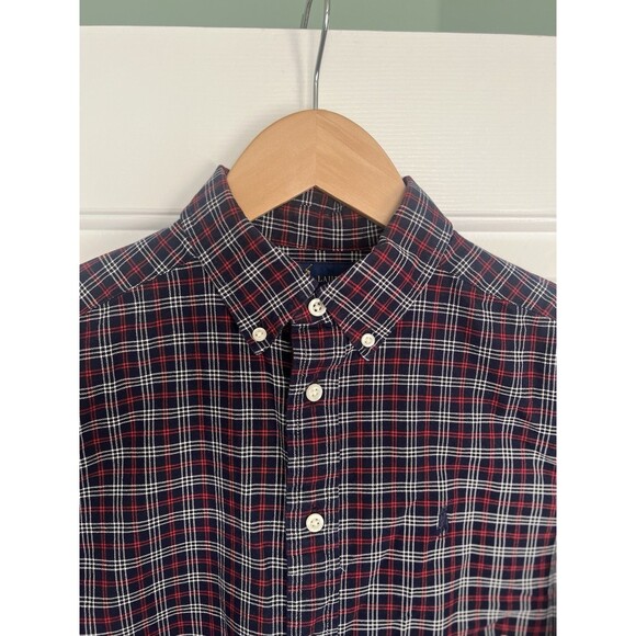 Polo Ralph Lauren Boys Shirt Button Plaid Size Large - Picture 2 of 8